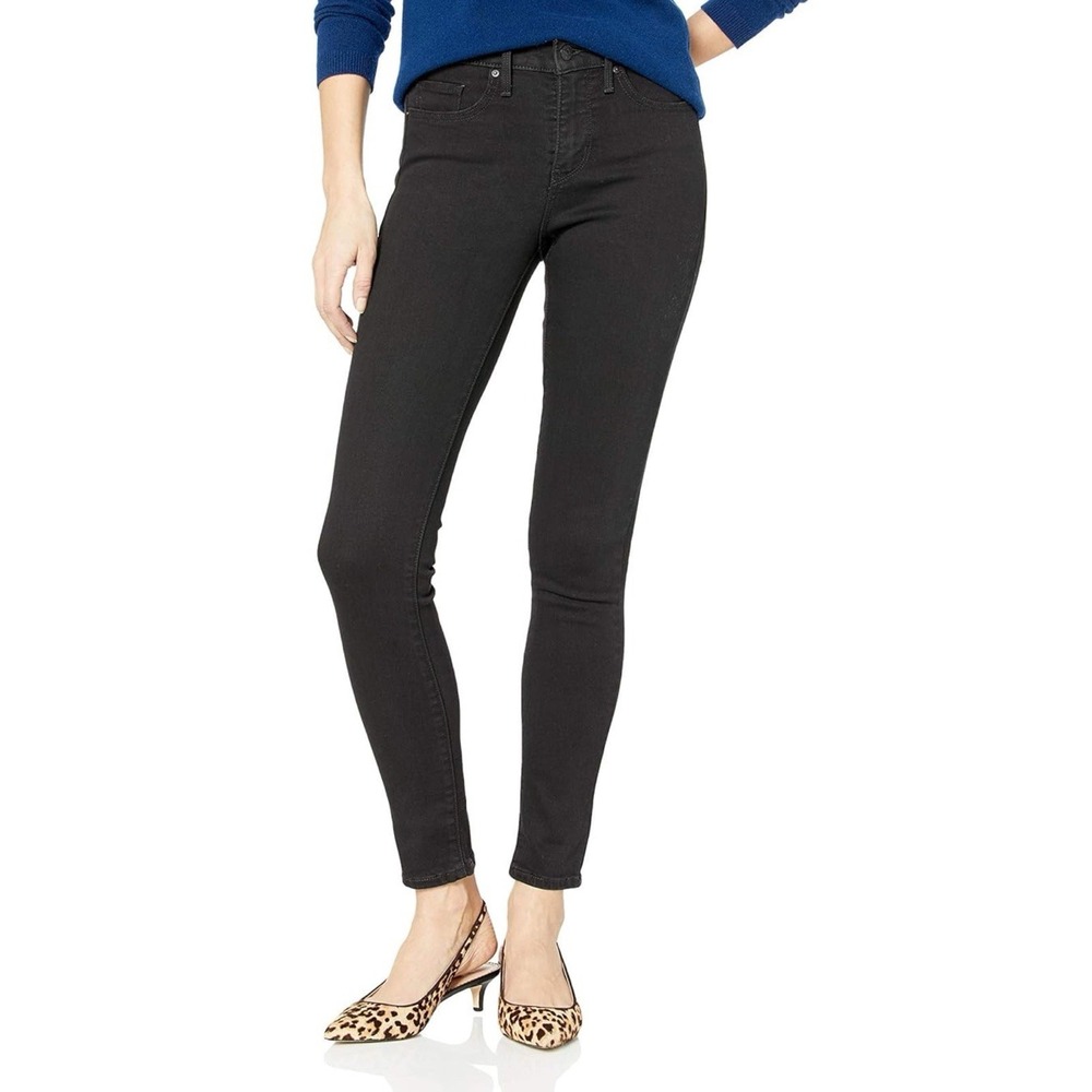 Levi's SOFT BLACK Women's 311 Shaping Skinny Jeans, US 10 Short 30x28 NWT